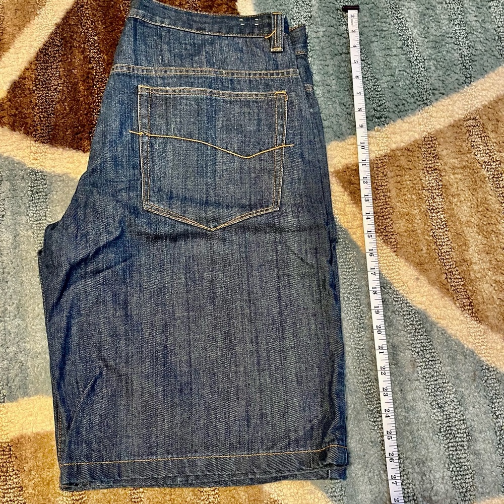 Anchor blue DENIM SHORTS